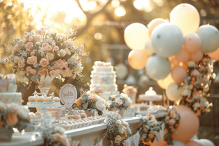 Comment faire une belle déco de baptême de fille ?