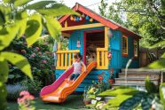 Où acheter une cabane pour enfant avec un toboggan ?